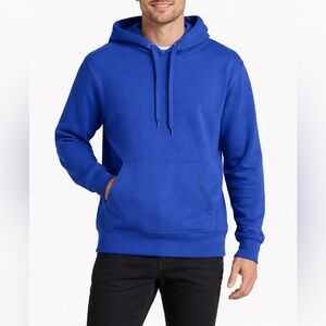 Sport-Tek Blue Pullover Hoodie XS Unisex Athletic Sweatshirt Kangaroo Pocket NWT